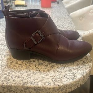 Bar III Burgundy Booties